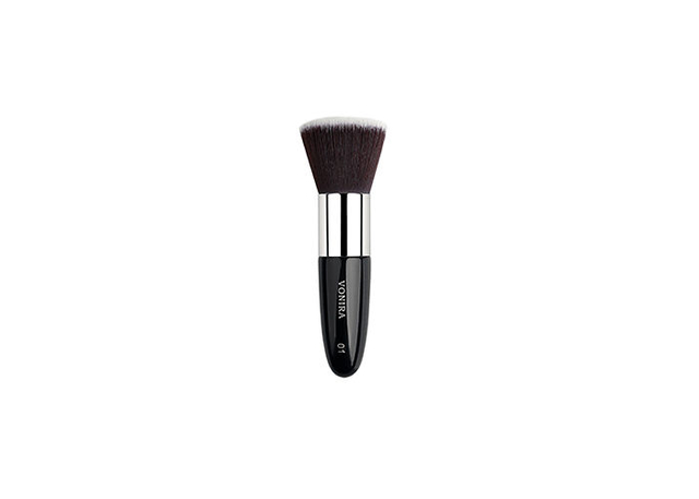 Pro Flat Kabuki Makeup Brush With Synthetic Hair