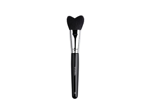 Heart-shaped Powder Makeup Brush With Special Shape