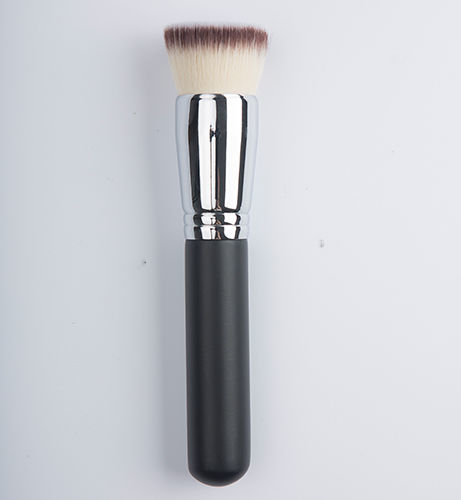 Flat Kabuki Makeup Cosmetics Brush with High quality Synthetic Hair